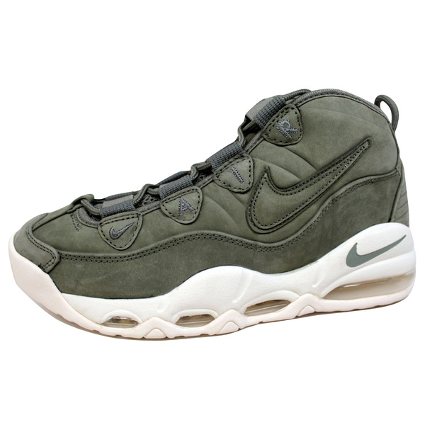 nike air uptempo olive green