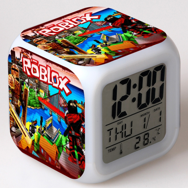 Beautiful Roblox Led Light Alarm Clock Popular Pattern Alarm Clock