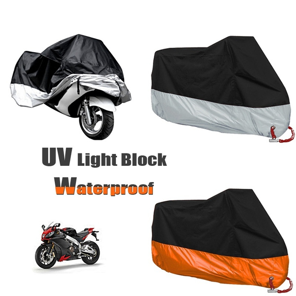 Dust Bike XXL Motorcycle Cover Waterproof Outdoor Rain UV Protector Motorbike