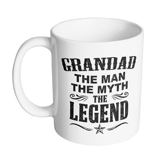 Gift Grandad The Legend Coffee Mug | Wish