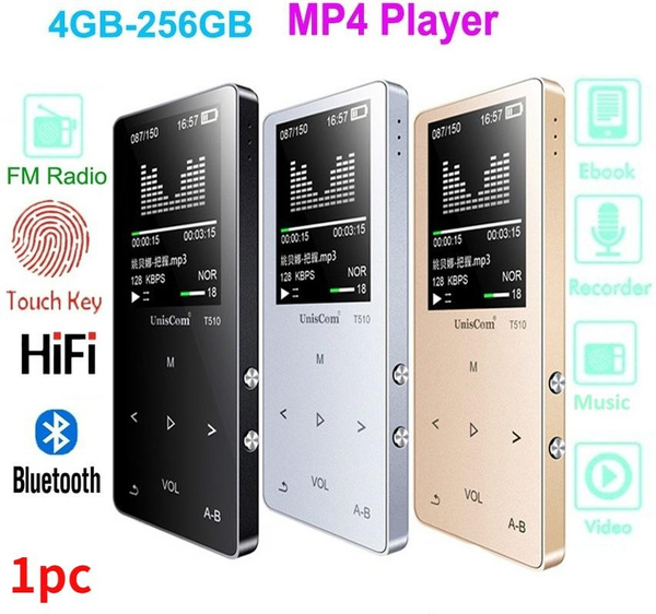 8GB-256GB Bluetooth MP3 Player MP4 Player Portable Music Walkman FM Radio Player