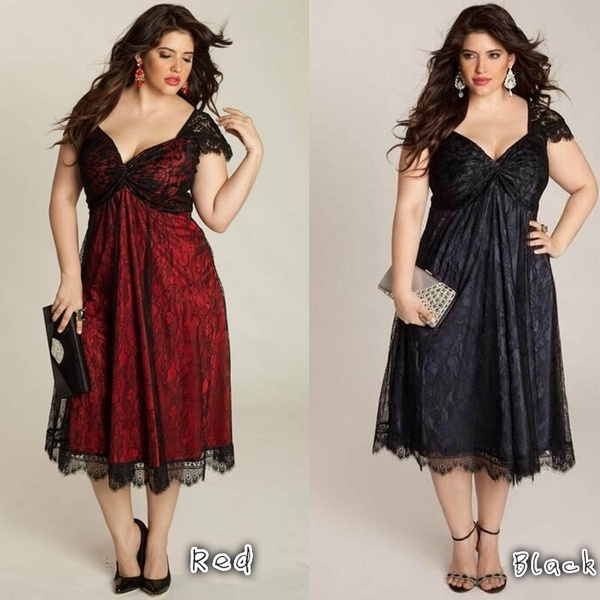 Red And Black Lace Dress Outlet, 56 ...