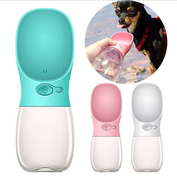 Dog Outdoor Travel Water Bottle Portable Drinking Bowl Pet Cat Dispenser Feeder