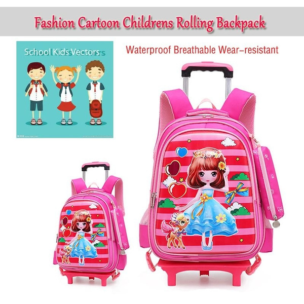 CARS Rolling Backpack 17/" Large Rolling Backpack