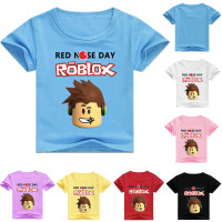 4 11 Years Unisex Kids Game Roblox Printed Summer T Shirt Top Cute