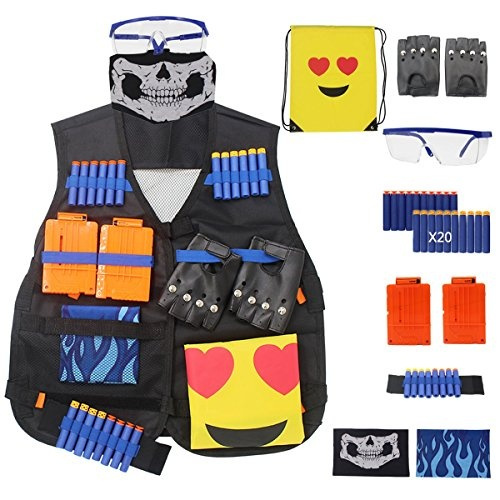 Tactical Vest Kits For Nerf Gun N Strike Elite Jacket Kits