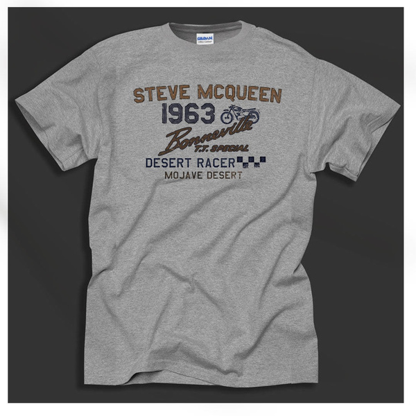 Steve McQueen Biker Motorcycle Triumph 