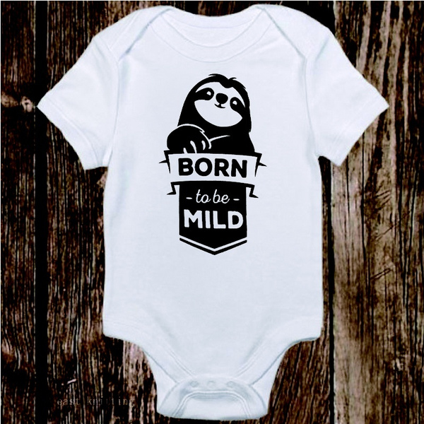 Funny Sloth Onesie Funny Baby Onesies Hipster Baby Clothes Funny Baby Shower Gift Cute Sloth Shirt Unisex Baby Clothes Cute Onesies