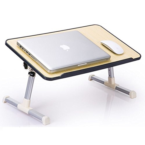 Rerii Laptop Bed Table Portable Lap Desk Kids Table Standing