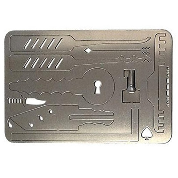 ASR Tactical Breakout Card Credit Card Lock Picking Kit