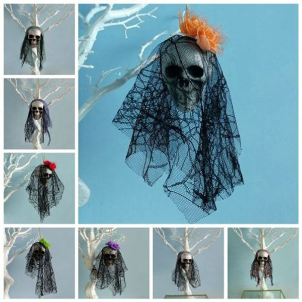 Halloween Home Party Decor Hanging Decor Pirates Corpse Skull Haunted House Bar
