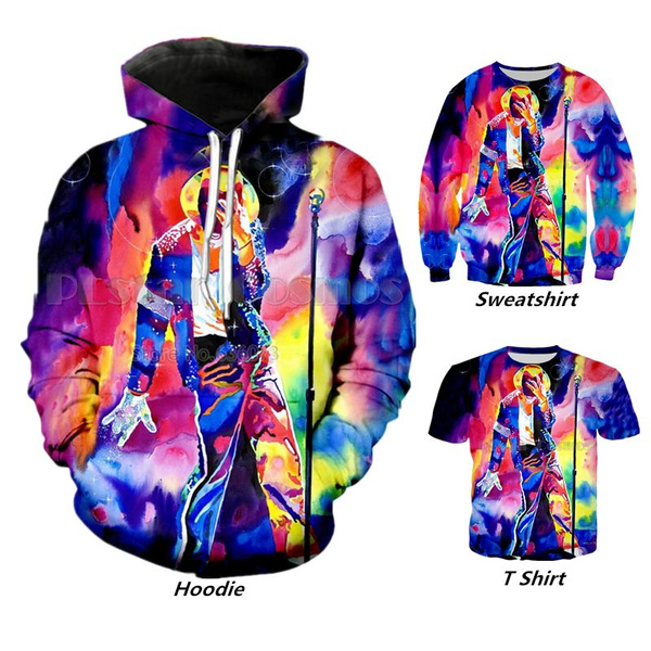 Fashion Women//Men/'s Michael Jackson 3D Print Hoodies Sweatshirt Pullover Tops