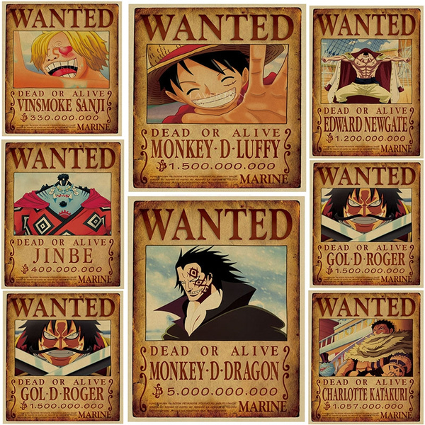 One Piece Wallpaper Wanted Poster - Anime Wallpaper HD