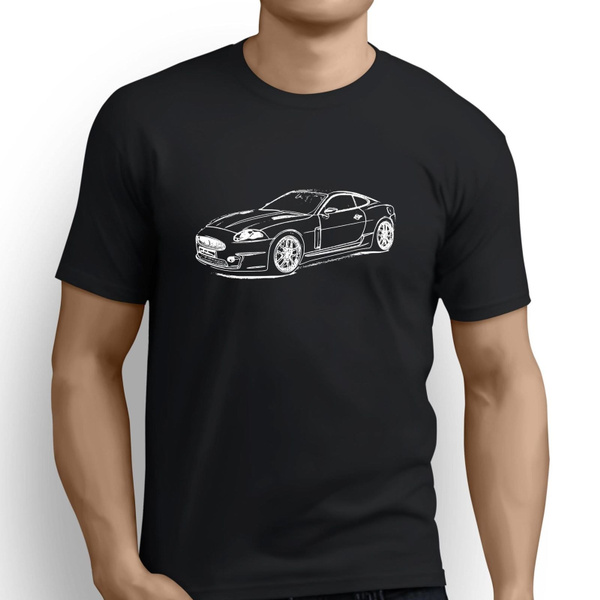 Jaguar Xk Inspired Car Art T Shirt Men S Short Sleeve Cotton T