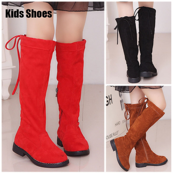 kids knee high boots