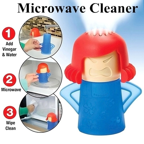 Cleaner, vinegar, angry, microwave
