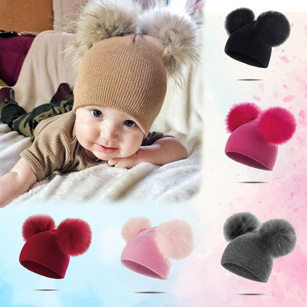 2019 New Fashion Baby Boy Girl Hats Toddler Girl Winter Warm Baby