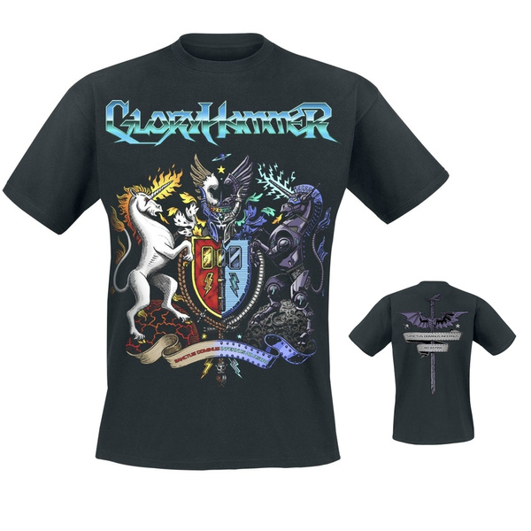 Sanctus Dominus Infernus Ad Astra Gloryhammer T Shirt Wish