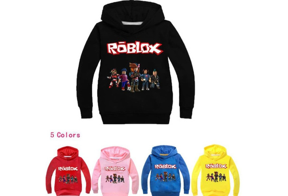 Children S Sweater Roblox Boy Hooded Top 5 Colors Can Choose Wish