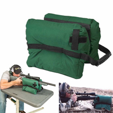 Shooting Hunting Range Sand Bag Set Rifle Gun Bench Rest Stand Front Rear Bags