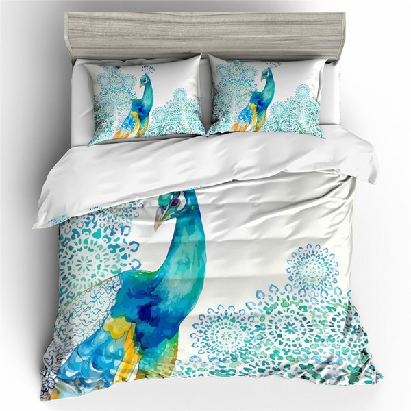 peacock bedding set at jcpenney