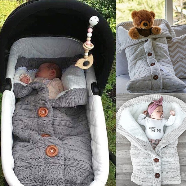 Baby Kids Toddler Newborn Blanket Swaddle Sleeping Bag Sleepsack Stroller Wrap