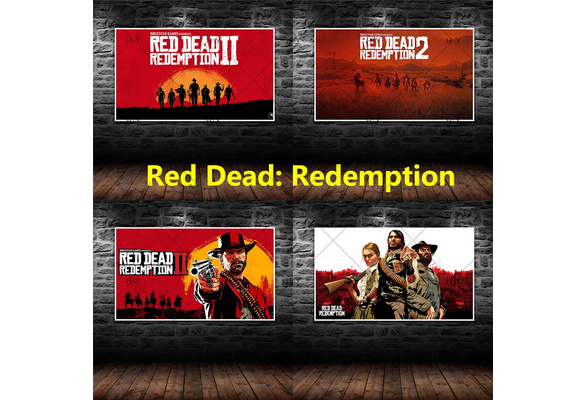 Redemptionz 12 Kind 1 Pcs Unframed Red Dead Redemption Rdr2