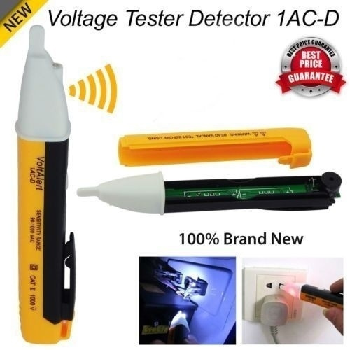 LED AC Electric Voltage Tester Power Detector Sensor Non-Contact Pen 90-1000V