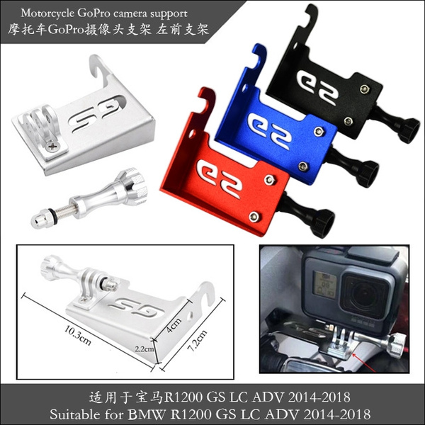 Motorcycle Front Left Camera Bracket Holder For Gopro for BMW R1200GS ADV LC