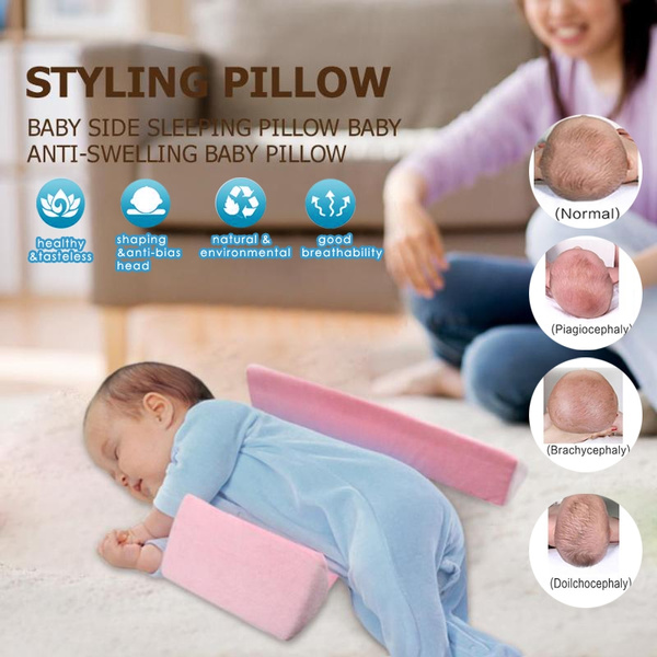 Newborn Baby Sleep Pillow Cushion Flat Anti Support Head Sleeping Infant Head 