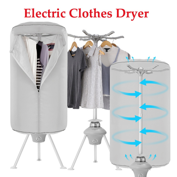 Portable Electric Clothes Dryer Heater Wardrobe Folding Laundry Drying Machine