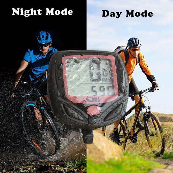 Bike Bicycle Cycling LCD Computer Odometer Speed Speedometer Waterproof