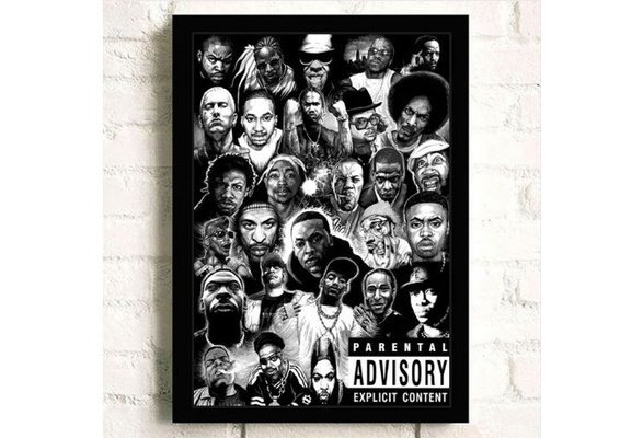 Y1401 Art Wall Poster 2pac Tupac Rap Hip-Hop Singer Rapper Music Singer Star