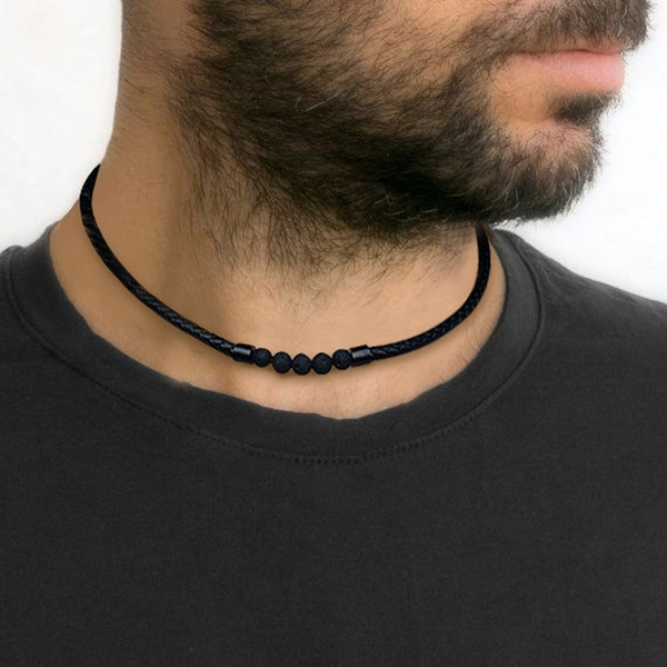 mens dog collar necklace