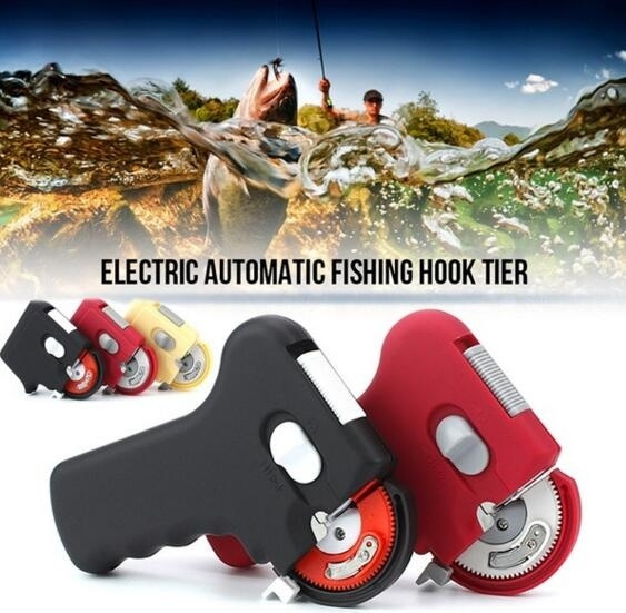 Electric Auto Fishing Hook Tier Machine Tie Fast Line Tying Device Equipment