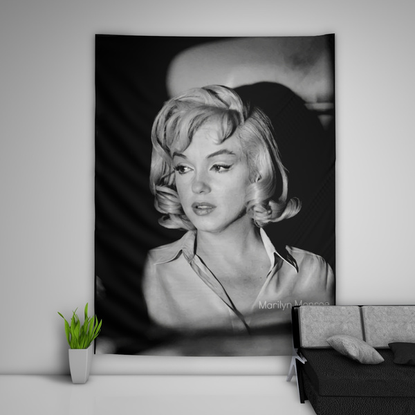 Marilyn Monroe Tapestry Art Wall Hanging Sofa Table Bed Cover Home Decor