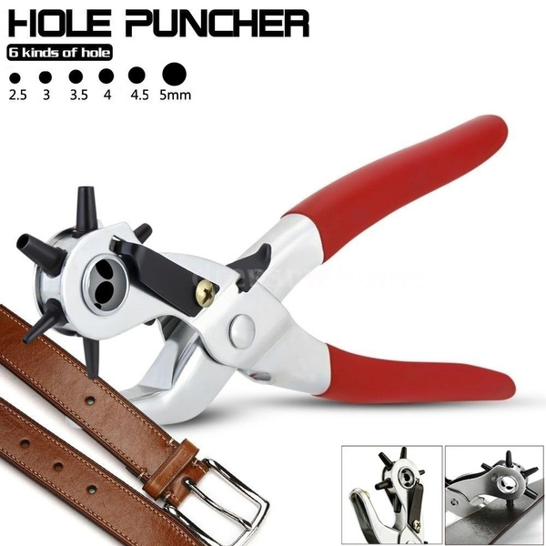 Size Plier Round Hole Puncher Perforator for Watchband//Card//Leather Belt