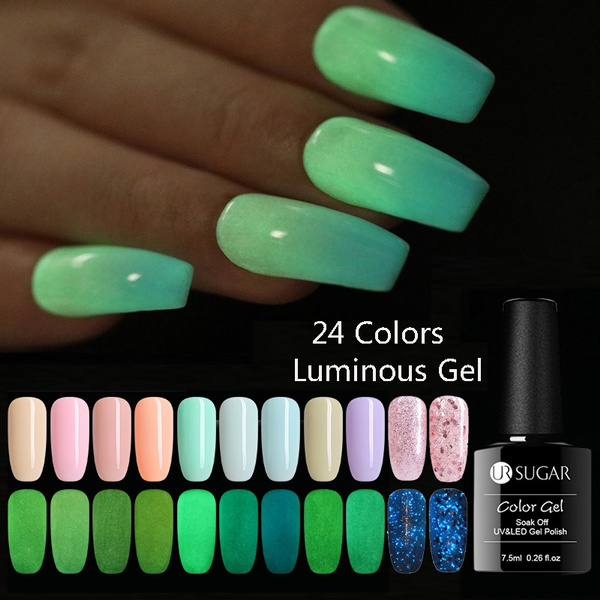 glow in the dark gel nail polish