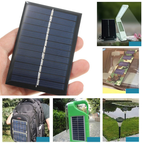 Battery Power Light Mono Solar Panel Mini System DIY Charging Phone Chargers