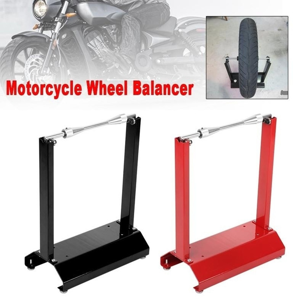 Motorcycle Static Wheel Balancer Tire Stand Street Truing Stand Universal
