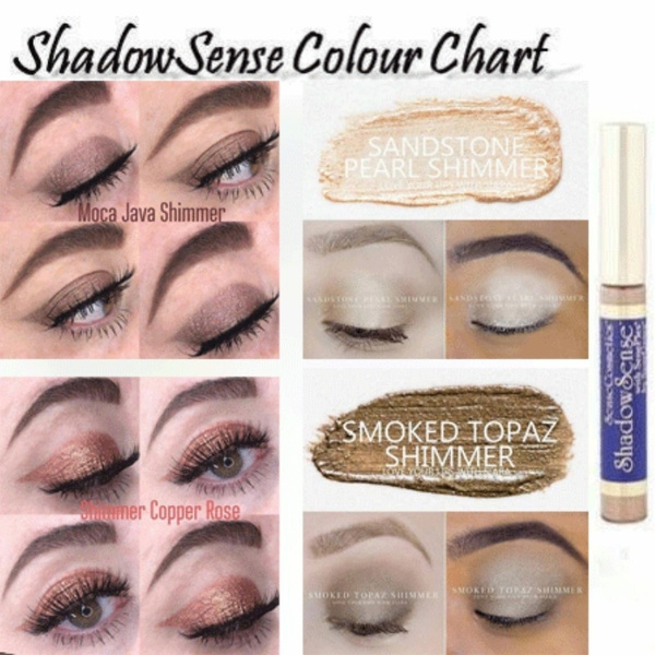 Lipsense Eyeshadow Color Chart