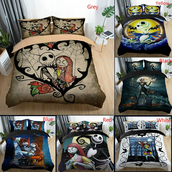 3d The Nightmare Before Christmas Bedding Set Comforter Cover With