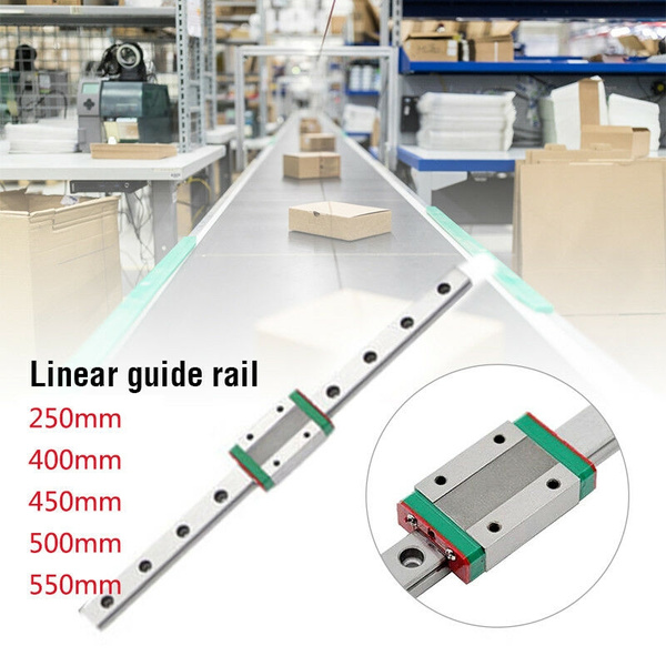 12mm Miniature Linear Slide Rail Guide MGN12H Sliding Block DIY CNC 3D Printer