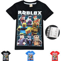 Roblox T Shirt Children Summer Boys Girls Kids Short Sleeve T