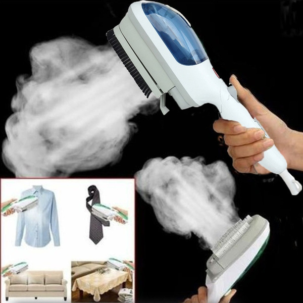 800W Handheld Electric Iron Steam Brush Fabric Laundry Clothes Home Steamer