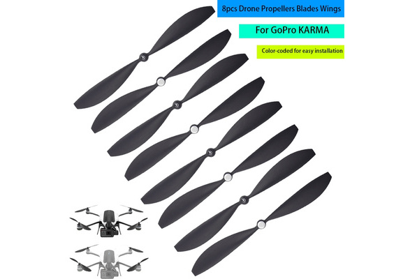 2-8pcs Drone Propellers Blades Wings Accessories Parts For GoPro Karma Black New 