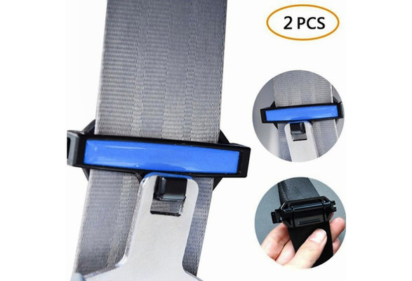 Lock Clamp Buckle Car Seat  Belt Safety Adjuster Clip Seatbelt Stopper