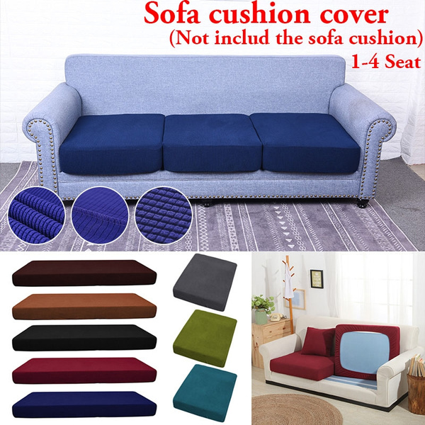Jacquard Stretchy Sofa Seat Cushion Cover Couch Slipcover Protector Replacement