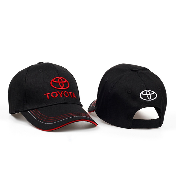 1 x Toyota Logo Cotton Baseball Cap Hat Snapback for Toyota Camry C-HR ...