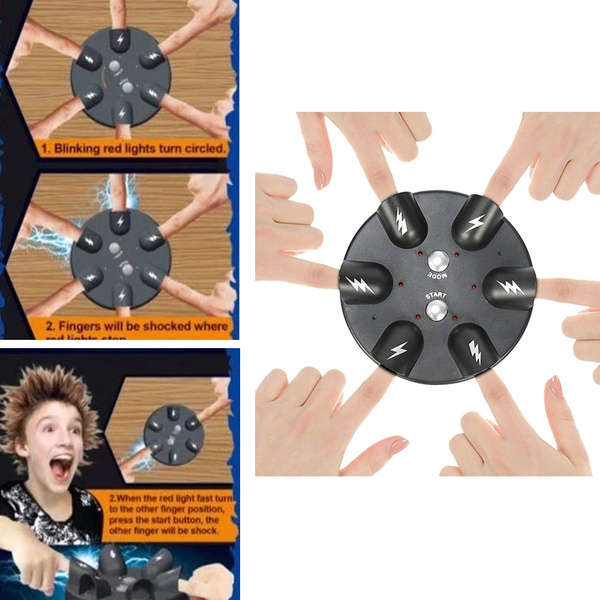 Funny Shocking Shot Roulette Game Lie Detector Electric Shock Toy Party Game Toy